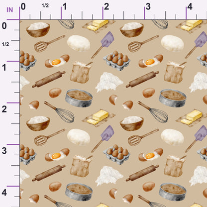 Rustic Bakehouse Pattern 7 Minky Fabric