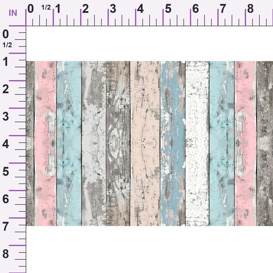 Rustic Distressed Wood Planks Minky Fabric