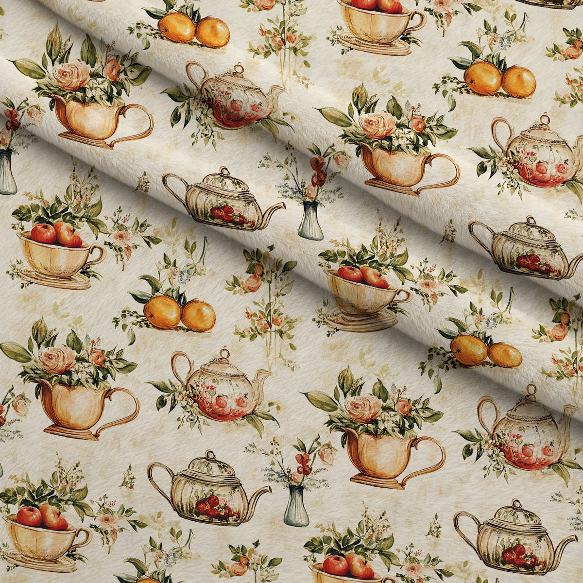 Rustic Pantry Pattern 5 Minky Fabric