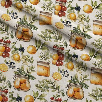 Rustic Pantry Pattern 7 Minky Fabric