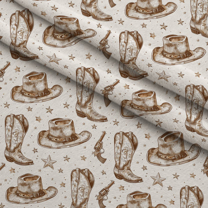 Rustic Rodeo Pattern 10 Minky Fabric