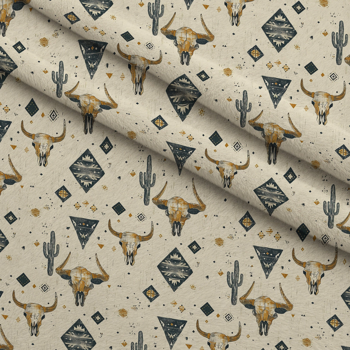 Rustic Rodeo Pattern 2 Minky Fabric
