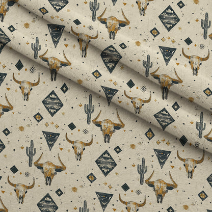 Rustic Rodeo Pattern 2 Minky Fabric