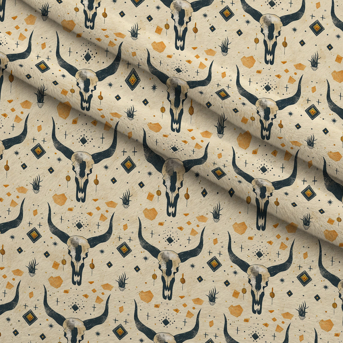 Rustic Rodeo Pattern 3 Minky Fabric