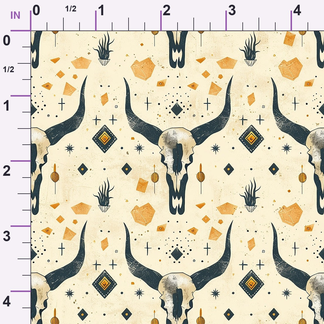 Rustic Rodeo Pattern 3 Minky Fabric