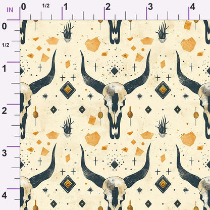 Rustic Rodeo Pattern 3 Minky Fabric