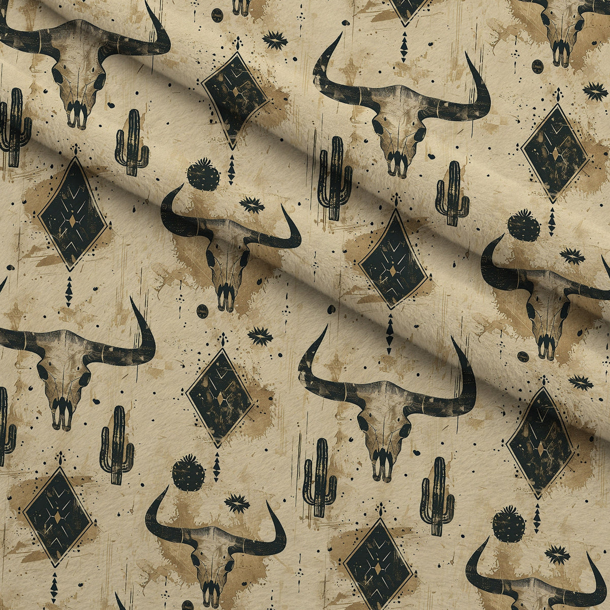Rustic Rodeo Pattern 4 Minky Fabric