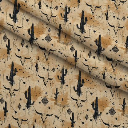 Rustic Rodeo Pattern 5 Minky Fabric