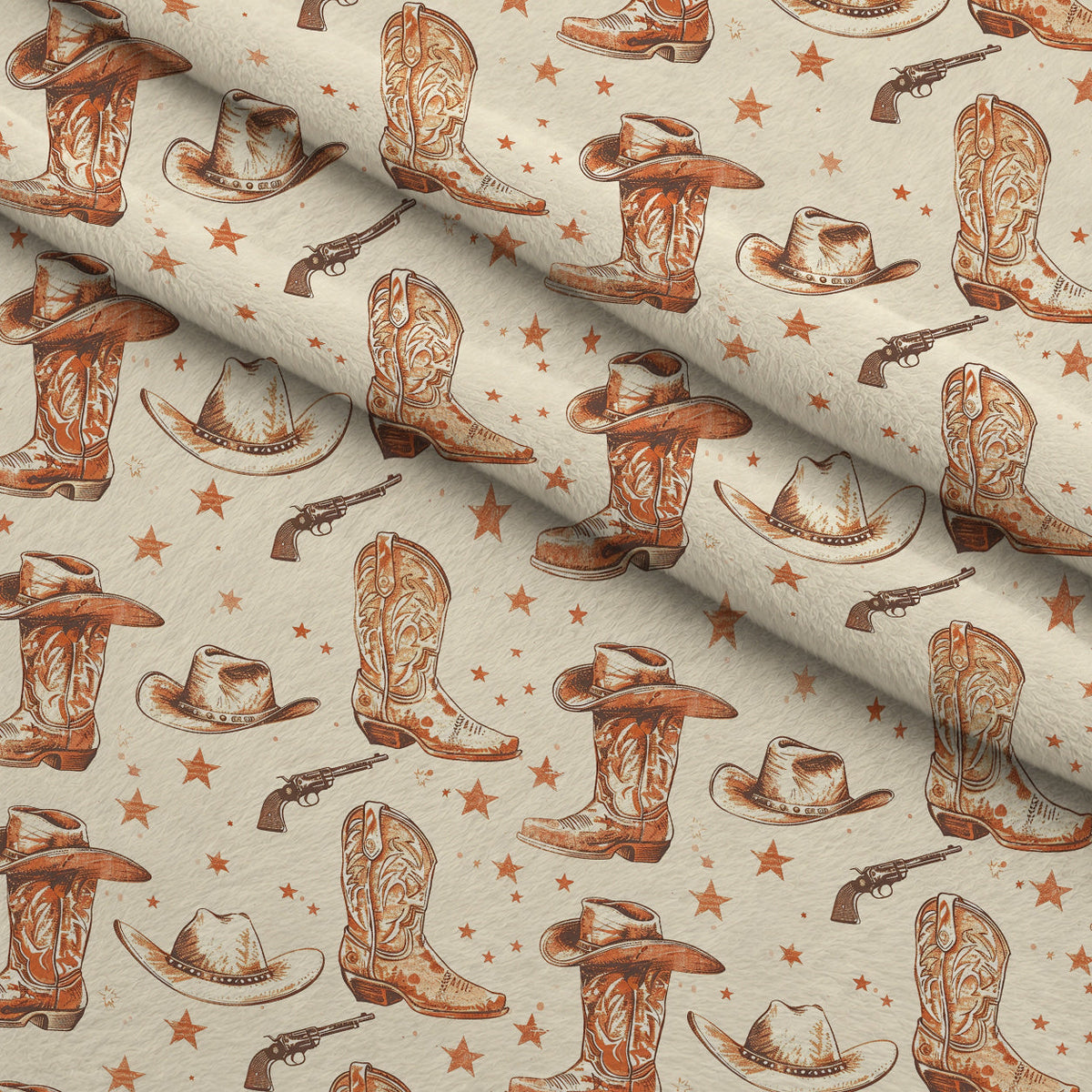 Rustic Rodeo Pattern 7 Minky Fabric