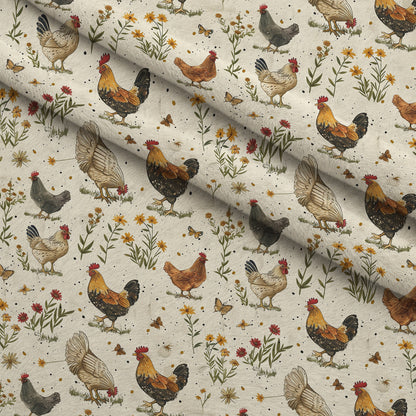Rustic Roost Pattern 8 Minky Fabric