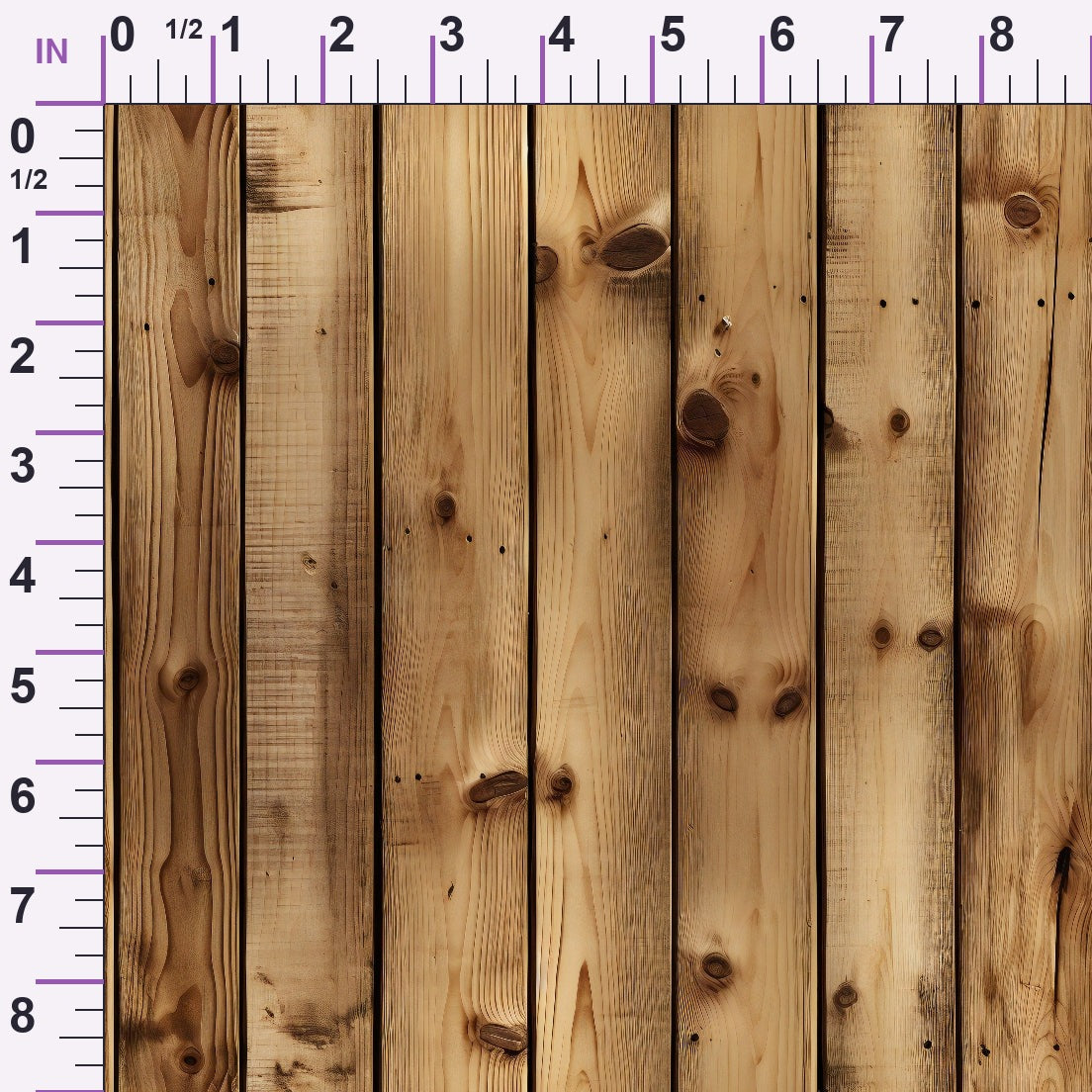 Rustic Timber Pattern 6 Minky Fabric