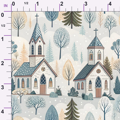 Sacred Meadow Pattern 1 Minky Fabric