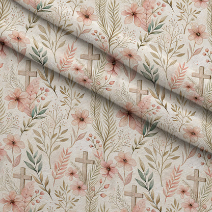 Sacred Meadow Pattern 10 Minky Fabric