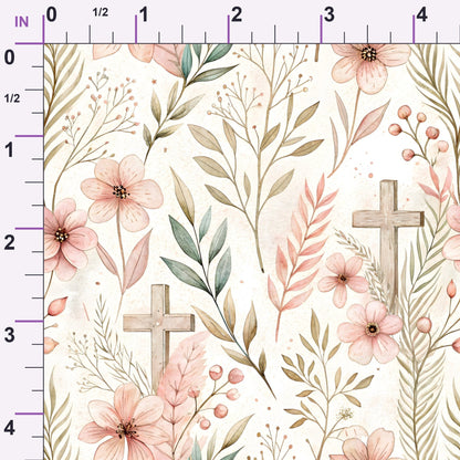 Sacred Meadow Pattern 10 Minky Fabric