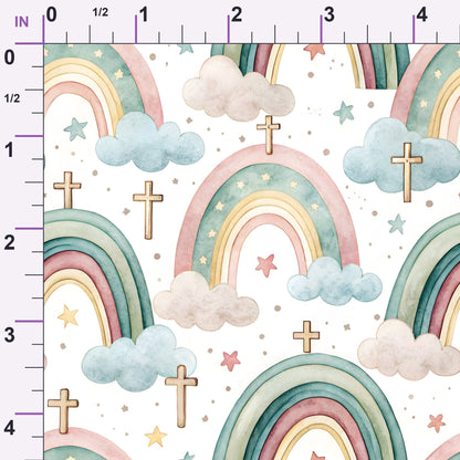 Sacred Meadow Pattern 2 Minky Fabric