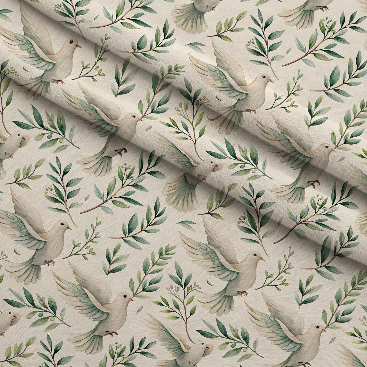 Sacred Meadow Pattern 3 Minky Fabric
