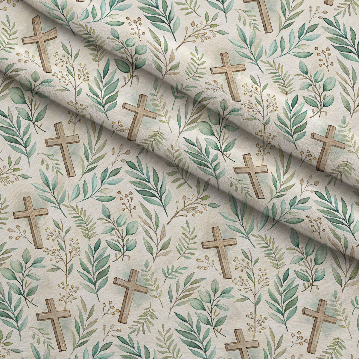 Sacred Meadow Pattern 5 Minky Fabric