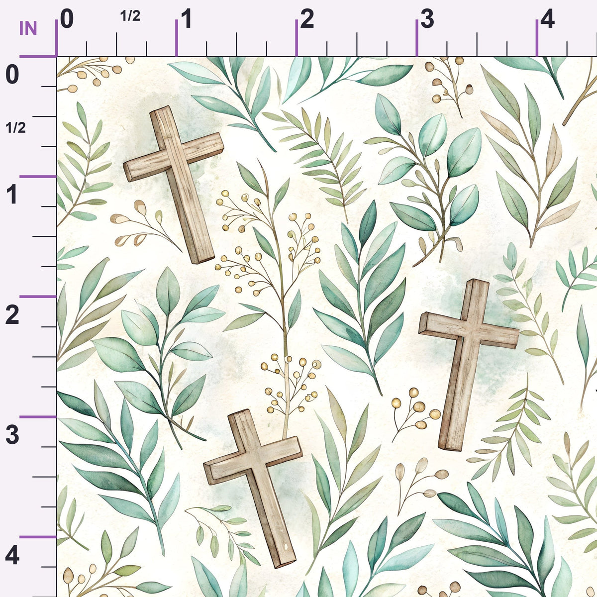 Sacred Meadow Pattern 5 Minky Fabric