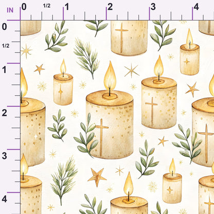 Sacred Meadow Pattern 9 Minky Fabric