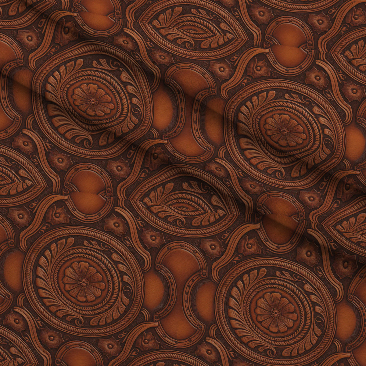 Saddle Blossom Pattern 14 Minky Fabric