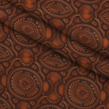 Saddle Blossom Pattern 14 Minky Fabric