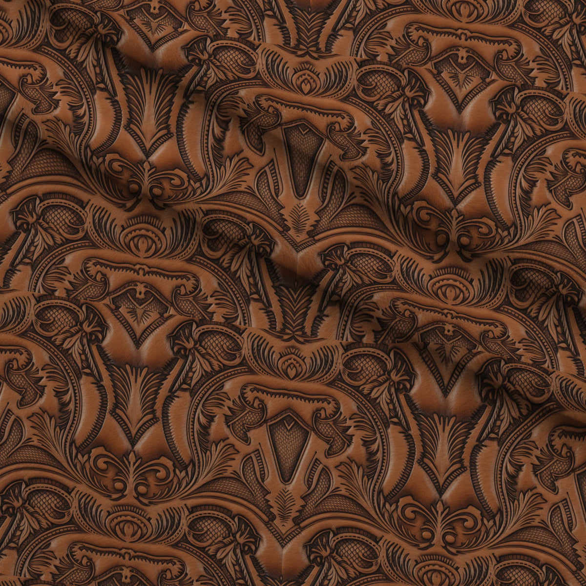 Saddle Blossom Pattern 3 Minky Fabric