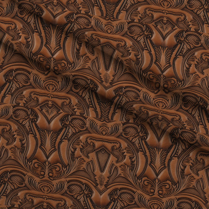 Saddle Blossom Pattern 3 Minky Fabric