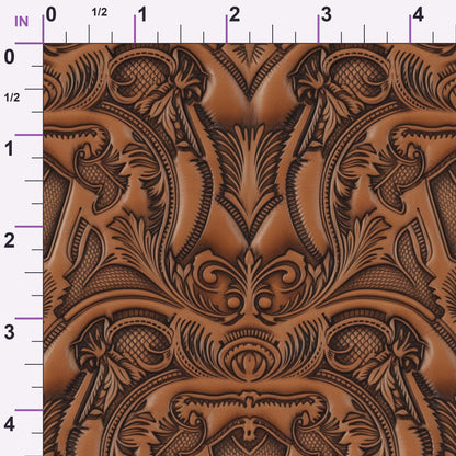 Saddle Blossom Pattern 3 Minky Fabric