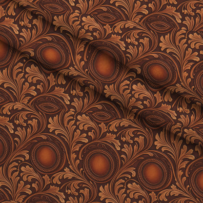 Saddle Blossom Pattern 8 Minky Fabric