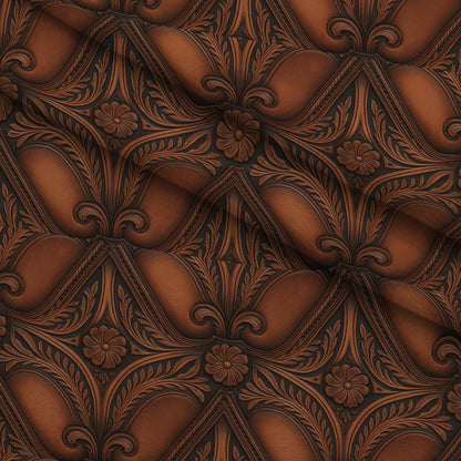 Saddle Blossom Pattern 9 Minky Fabric