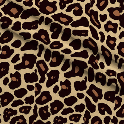 Safari Animal Skin Print 1 Minky Fabric