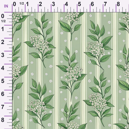 Sage Homestead Pattern 10 Minky Fabric
