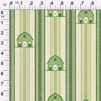 Sage Homestead Pattern 9 Minky Fabric