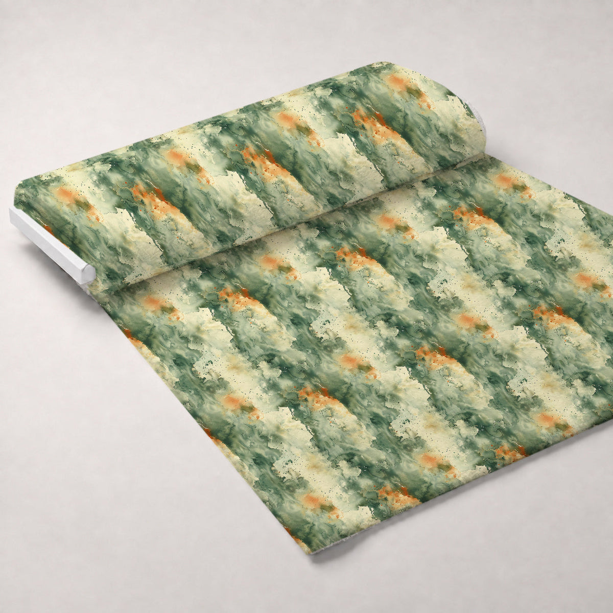 Sage Ink Wash Pattern 12 Minky Fabric