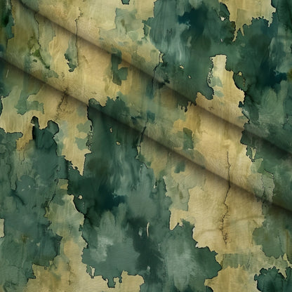 Sage Ink Wash Pattern 14 Minky Fabric