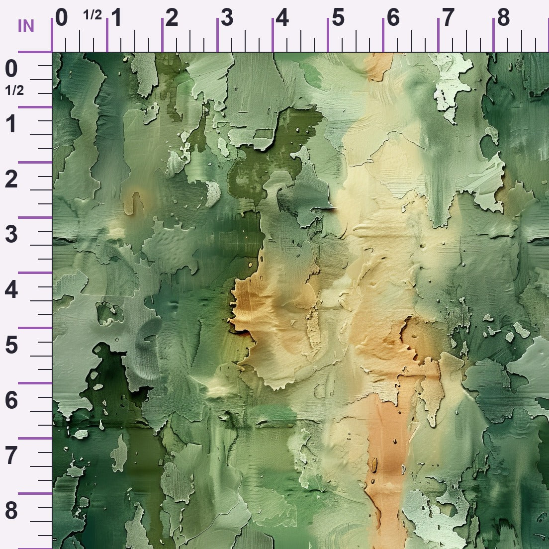 Sage Ink Wash Pattern 16 Minky Fabric