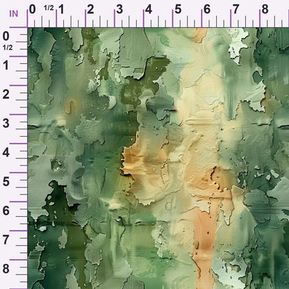 Sage Ink Wash Pattern 16 Minky Fabric