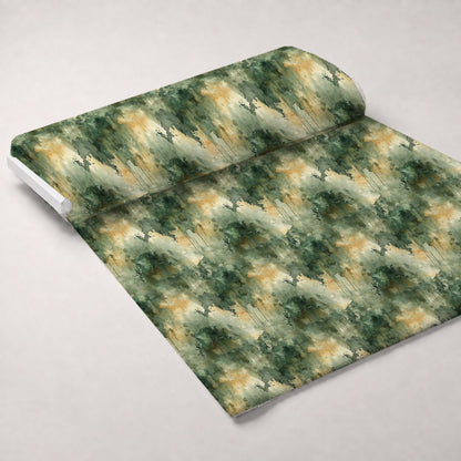 Sage Ink Wash Pattern 3 Minky Fabric