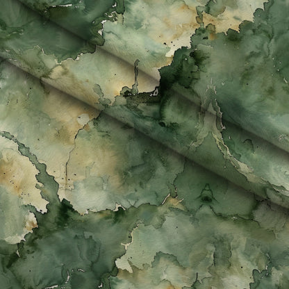 Sage Ink Wash Pattern 4 Minky Fabric