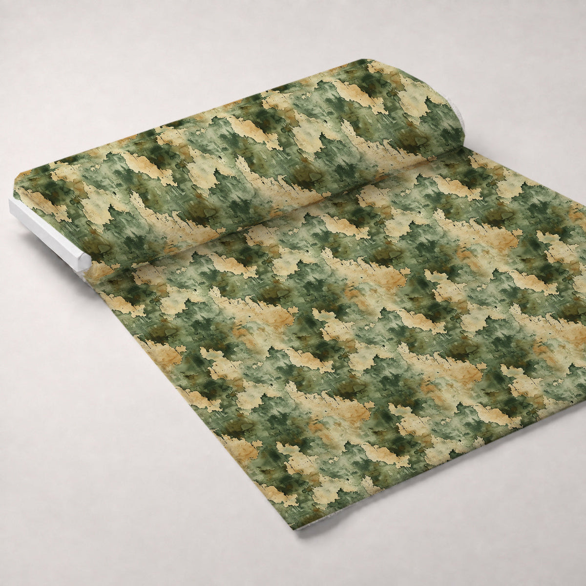 Sage Ink Wash Pattern 6 Minky Fabric