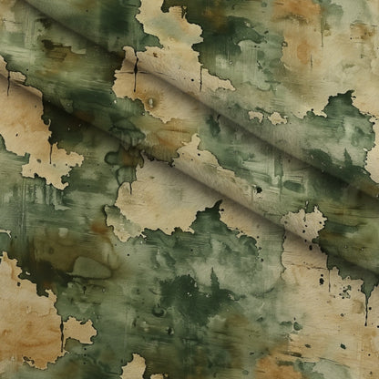 Sage Ink Wash Pattern 6 Minky Fabric