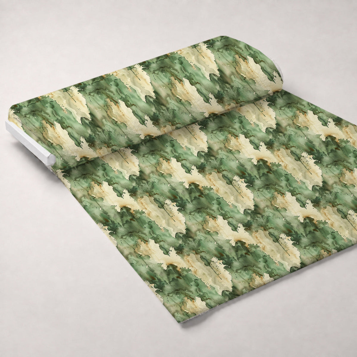 Sage Ink Wash Pattern 9 Minky Fabric