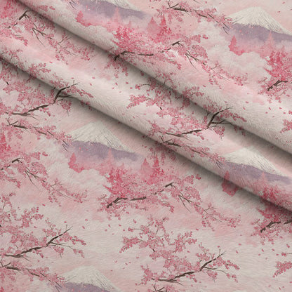 Sakura Summit Pattern 11 Minky Fabric