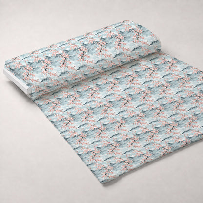 Sakura Summit Pattern 6 Minky Fabric