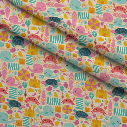 Sandy Shores Pattern 1 Minky Fabric