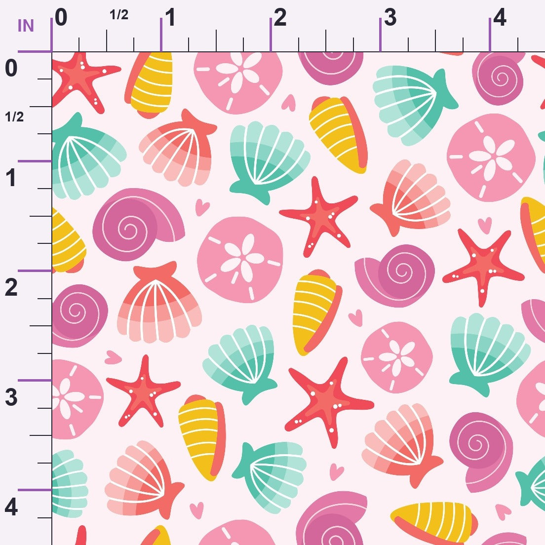Sandy Shores Pattern 7 Minky Fabric