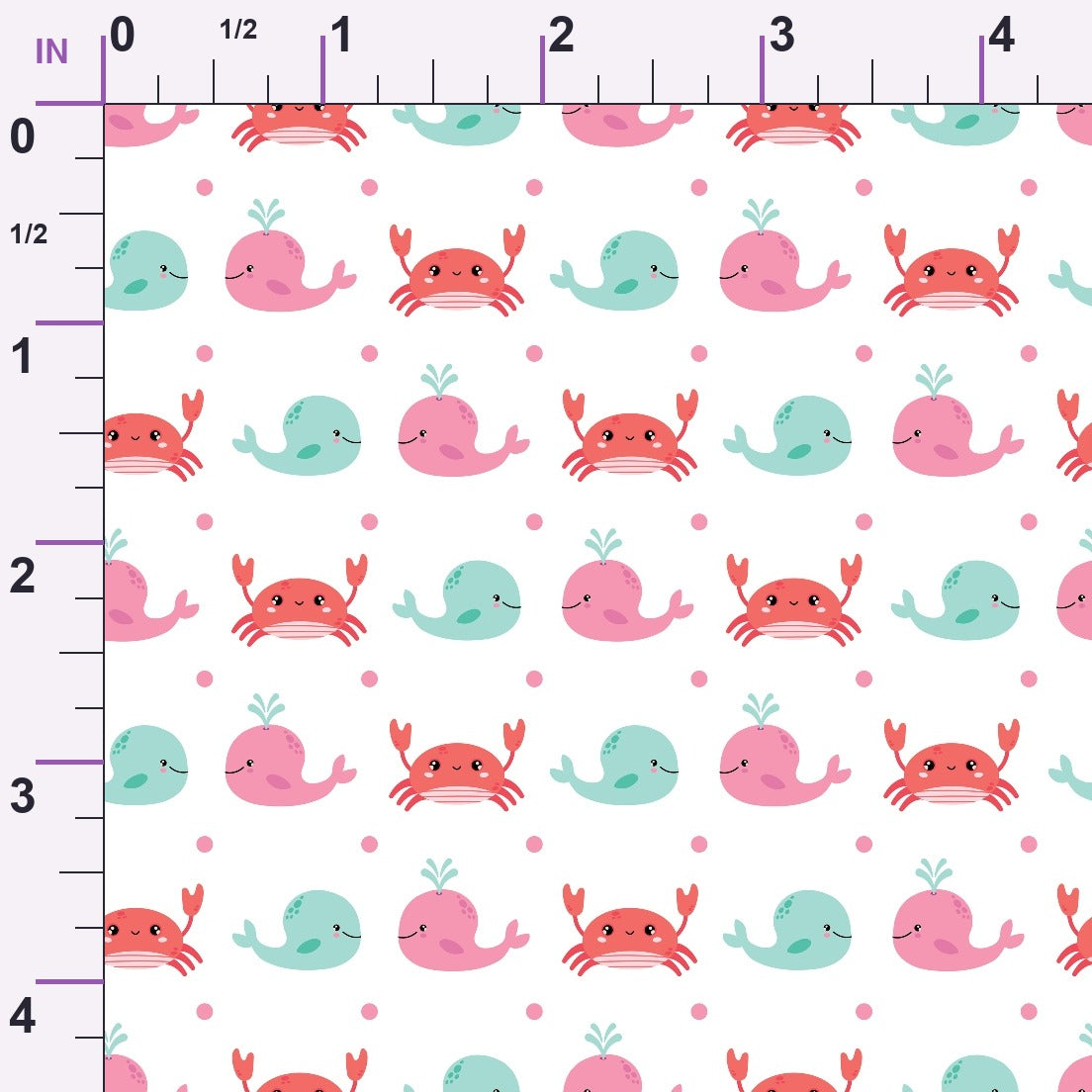 Sandy Shores Pattern 8 Minky Fabric