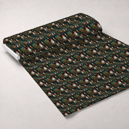 Santa's Workshop Pattern 12 Minky Fabric