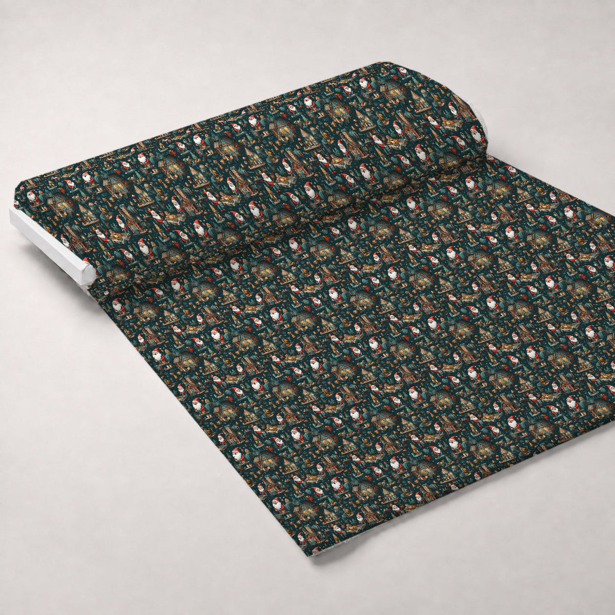Santa's Workshop Pattern 15 Minky Fabric