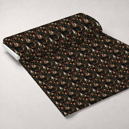 Santa's Workshop Pattern 17 Minky Fabric